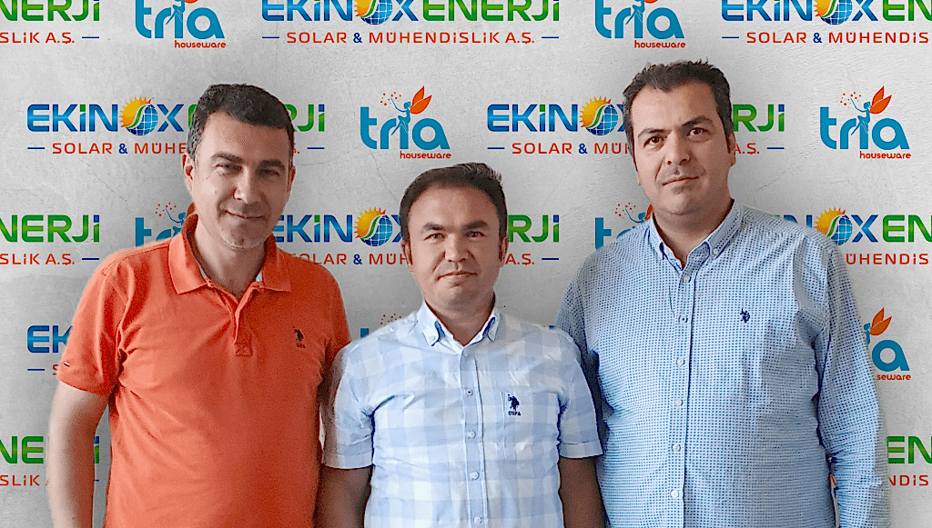 Özgül Mutfak Eşyaları (Tria) firma çatısına 2. Etap olarak 455 kWp GES kurulumu konusunda sözleşme imzaladık